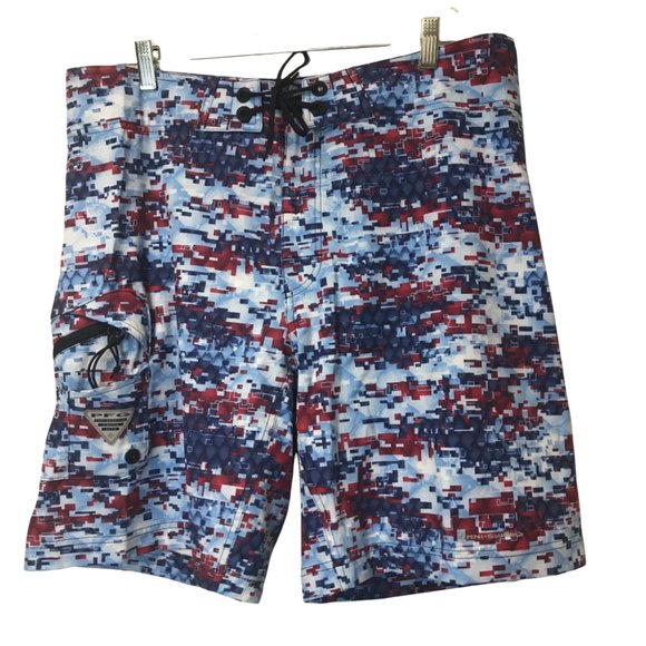 Columbia Men's PFG Offshore Board Shorts (Size 36x9) - Picture 1 of 2